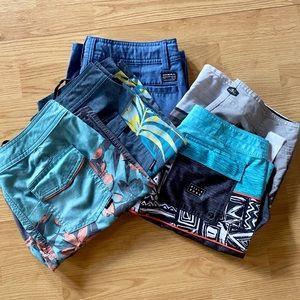 O’NEILL & BILLABONG Men’s Surfshorts Lot
